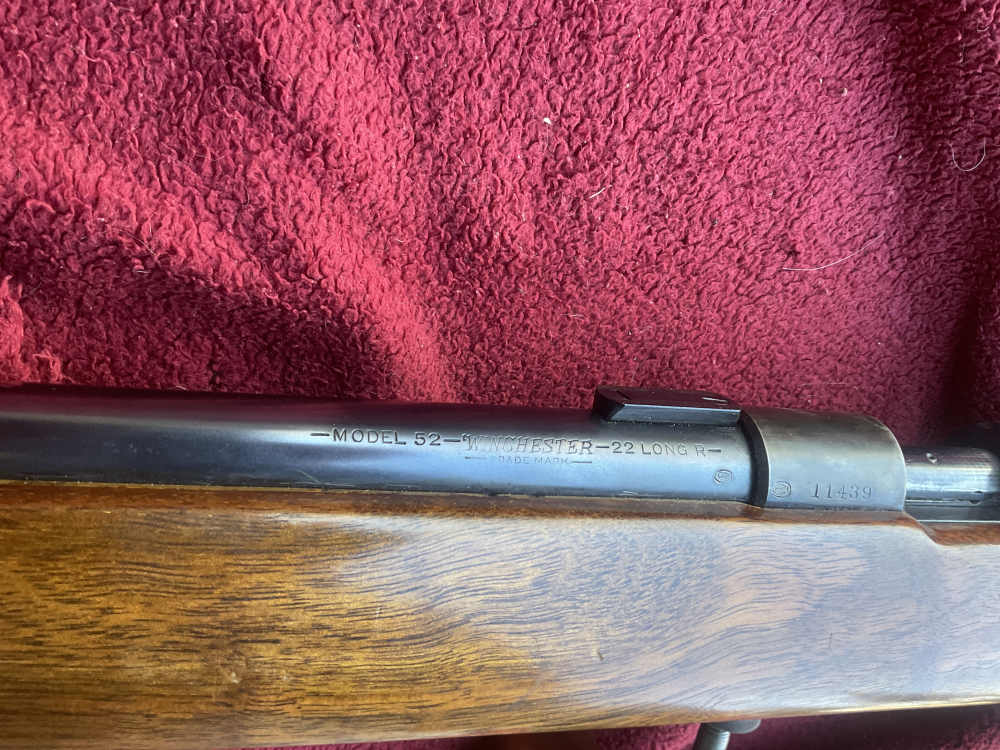 Winchester 52 3 Position and Prone 22 LR Custom Match Target Rifle -img-7