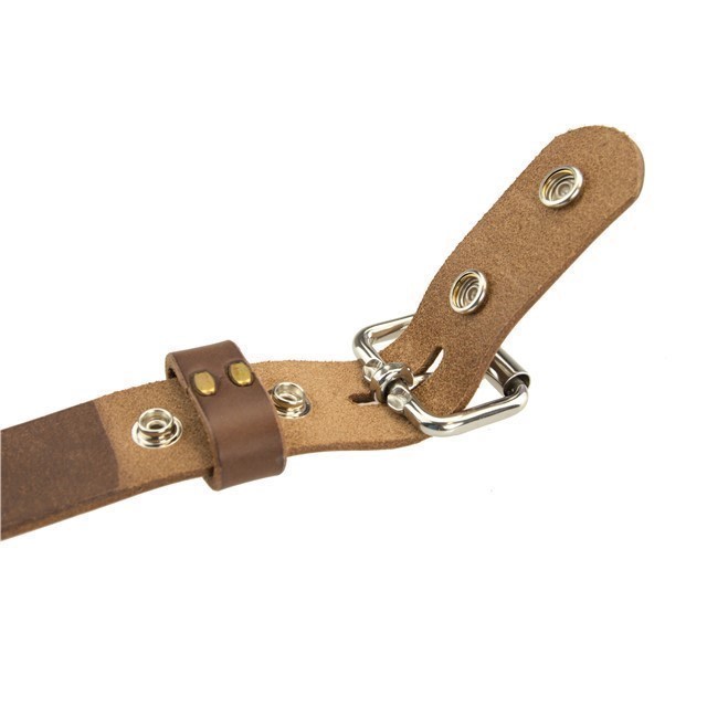 Nohma Leather 1 1/2" Heavy Duty Leather Work_CCW Gun Holster Belt_1.5"-img-8