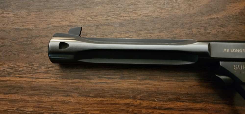 HIGH STANDARD SUPERMATIC CITATION MILITARY #9243  22LR-img-2