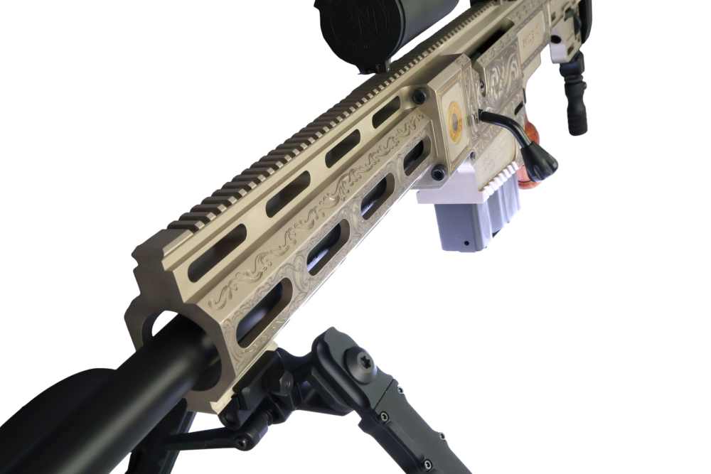 NICKEL, GOLD, ENGRAVED ONE of ONE LIMITED EDIT. HM DEFENSE 50BMG HM50B2GEN2-img-23