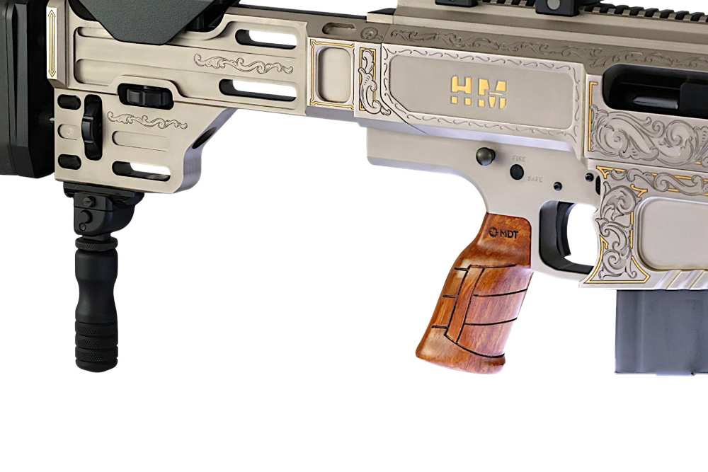 NICKEL, GOLD, ENGRAVED ONE of ONE LIMITED EDIT. HM DEFENSE 50BMG HM50B2GEN2-img-12
