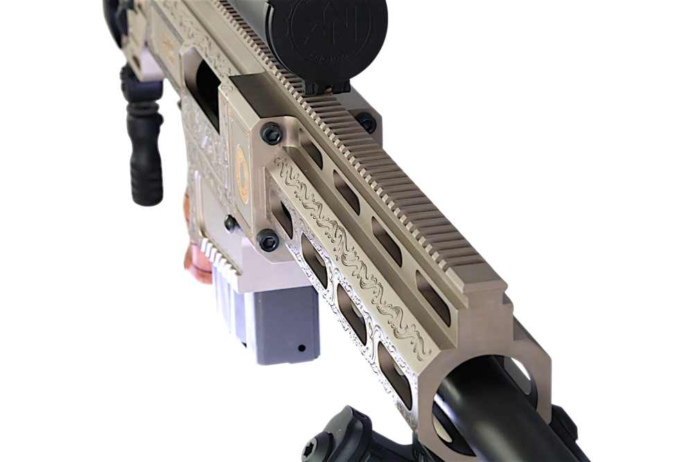 NICKEL, GOLD, ENGRAVED ONE of ONE LIMITED EDIT. HM DEFENSE 50BMG HM50B2GEN2-img-20