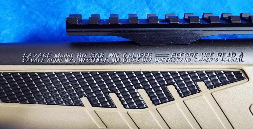 MINT SAVAGE 110 SCOUT .308 WIN 17" THREADED W/ BRAKE FDE-img-13
