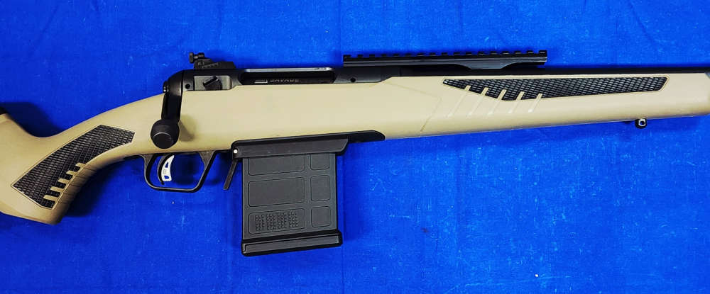 MINT SAVAGE 110 SCOUT .308 WIN 17" THREADED W/ BRAKE FDE-img-3