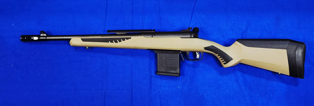MINT SAVAGE 110 SCOUT .308 WIN 17" THREADED W/ BRAKE FDE-img-1