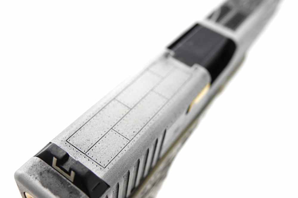 Custom Engraved and Cerakoted BOOBY TRAP Glock 17 GEN2 9mm-img-13