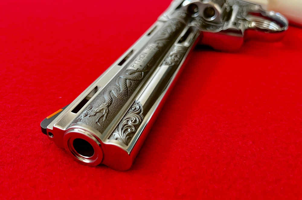 Colt Python 6" Revolver 'Regal Snake' .357 Mag Altamont AAA Engraved Ltd Ed-img-8