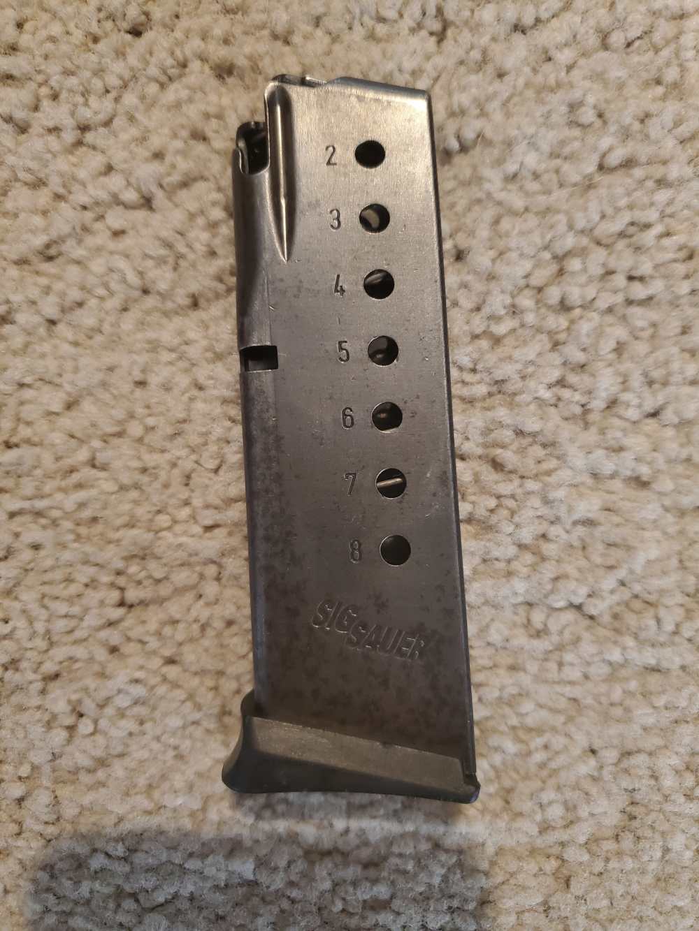 Original West German SIG Sauer P225 / German P6 9mm magazine-img-0