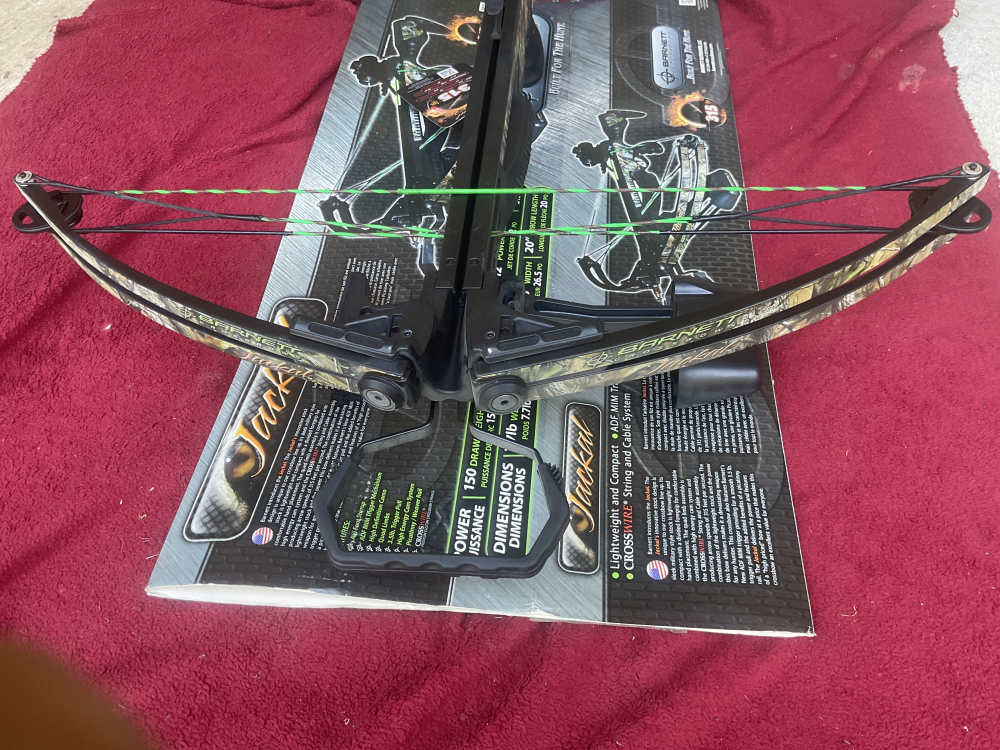 Barnett Jackal Crossbow & 30mm Barnett Red/Green Dot New in Box-img-4
