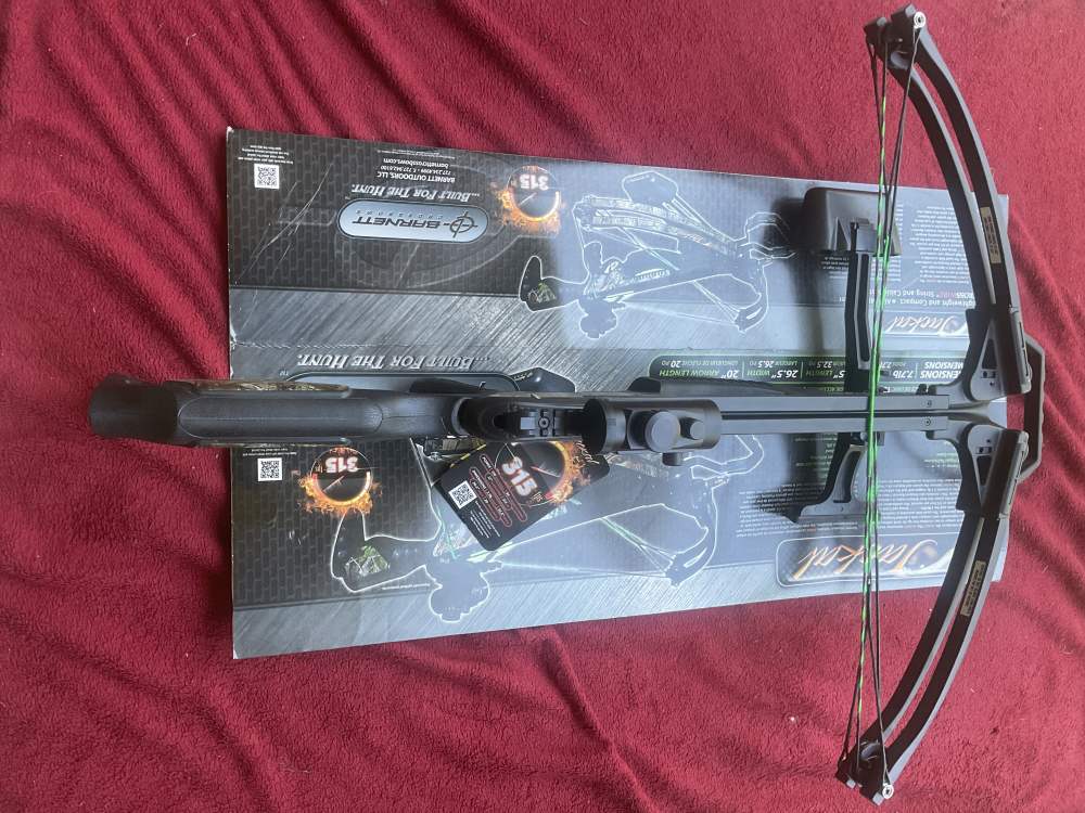 Barnett Jackal Crossbow & 30mm Barnett Red/Green Dot New in Box-img-0