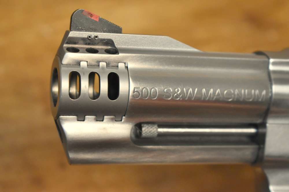 Smith & Wesson Model 500 S&W Magnum 4" Stainless Revolver-img-15