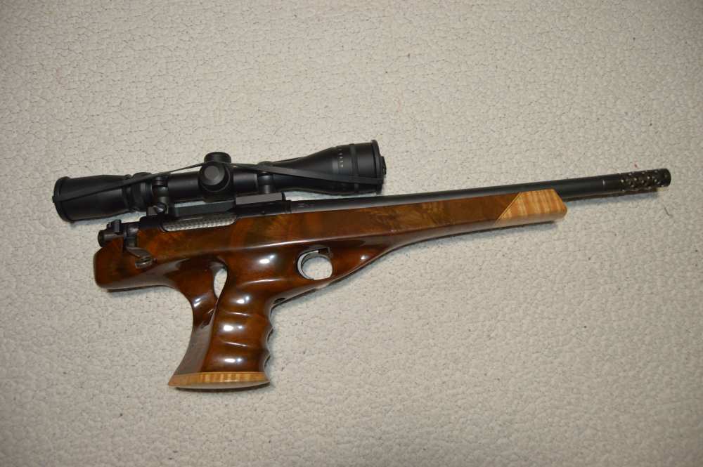 Custom Remington XP-100 22-250 REM 12" w/Brake Thumb Hole Stock-img-0