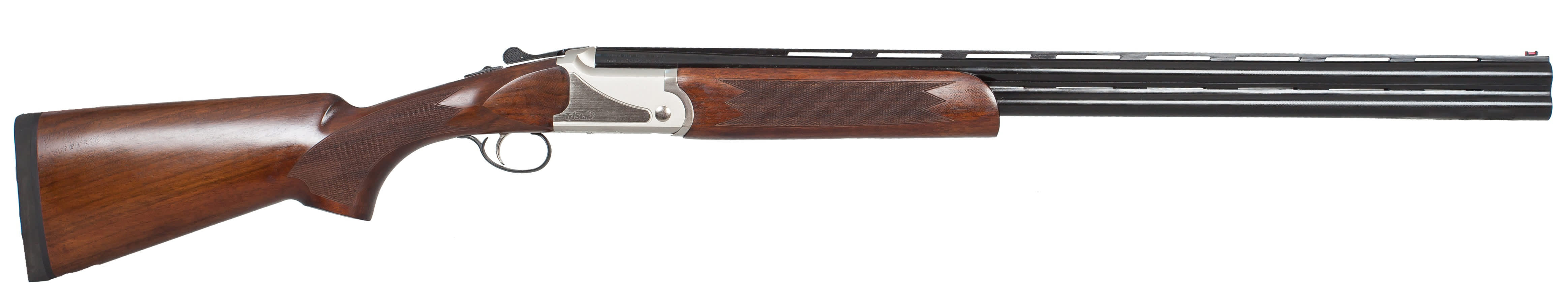 TriStar Upland Hunter Silver II 12 Gauge Shotgun 28 Silver and Walnut 98730-img-0