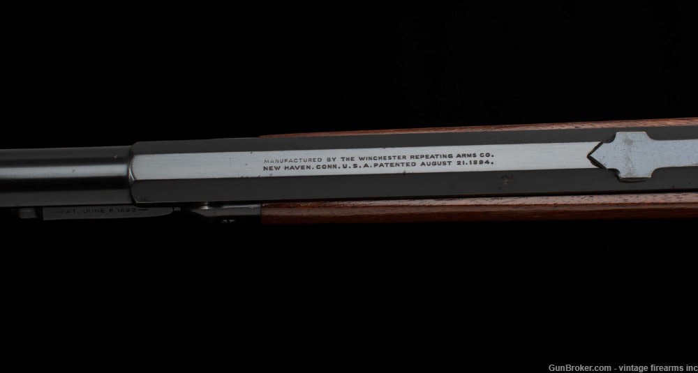 Winchester Model 1894 .30WCF -SEMI-DELUXE TAKEDOWN, 1/2 OCTAGON, 9.8/10 BOR-img-20