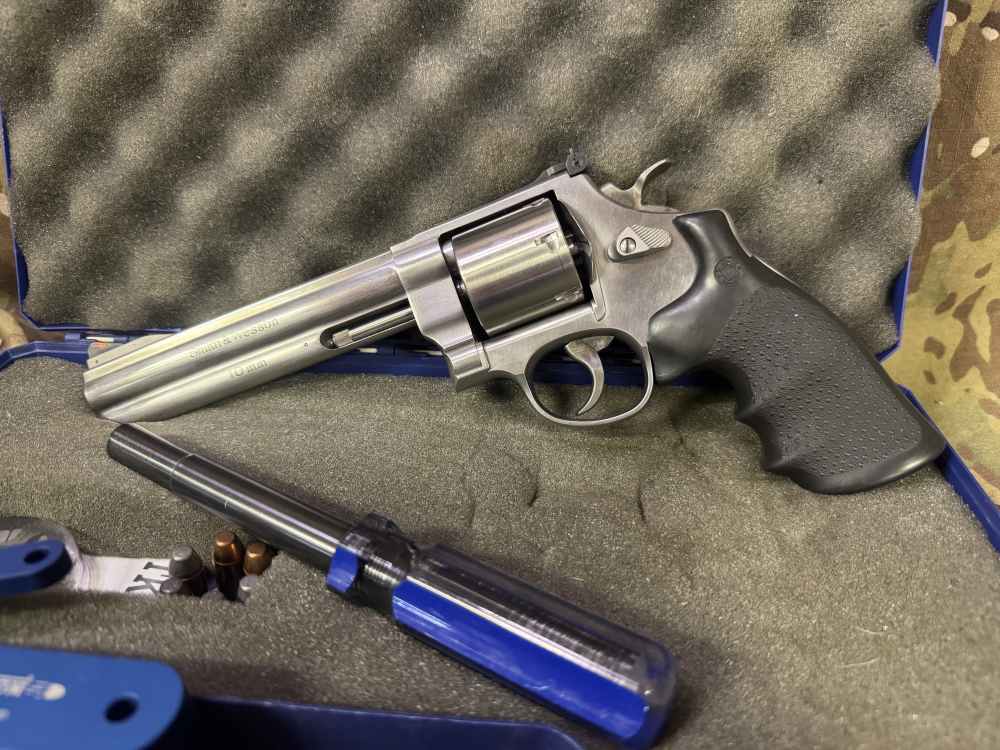 Smith & Wesson 610-2 10mm 6.5" Stainless LNIB NO LOCK Unfluted-img-0