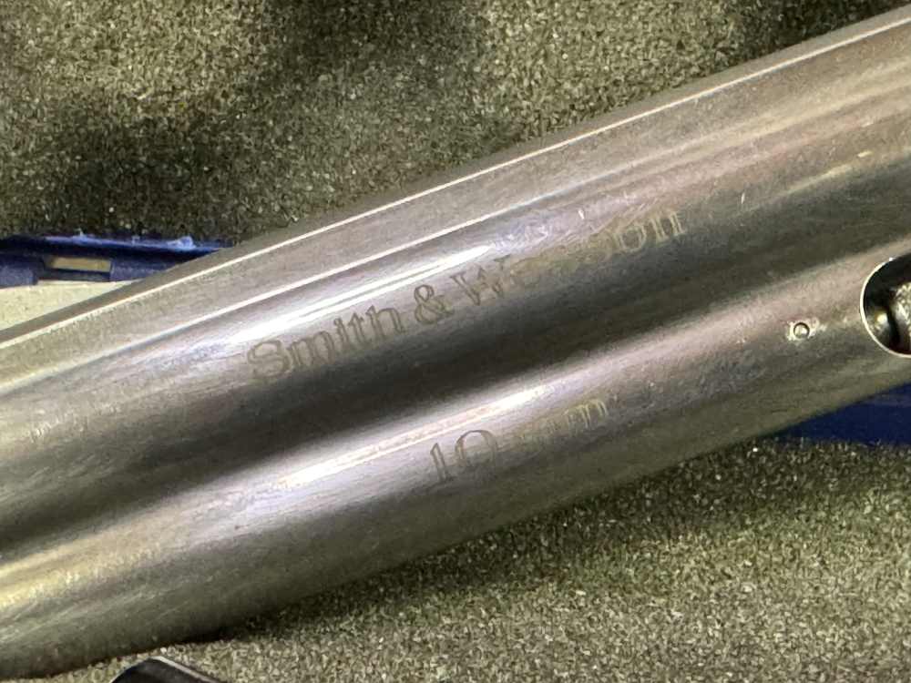 Smith & Wesson 610-2 10mm 6.5" Stainless LNIB NO LOCK Unfluted-img-4