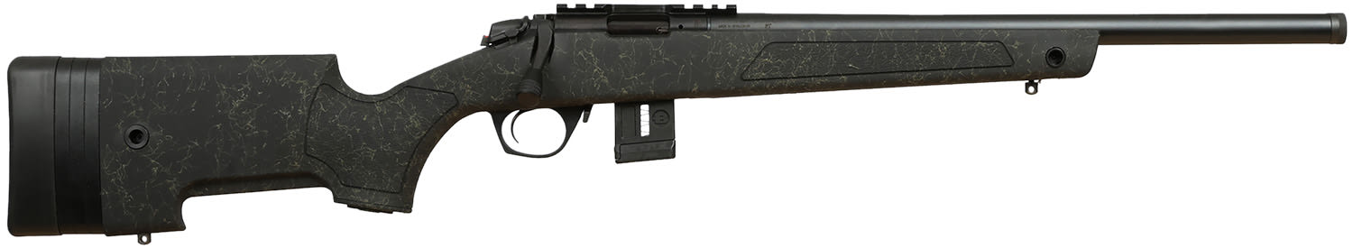 Bergara Rifles BMR-X 22 LR Rifle 18 Black/Green Webbing BMR007-img-0