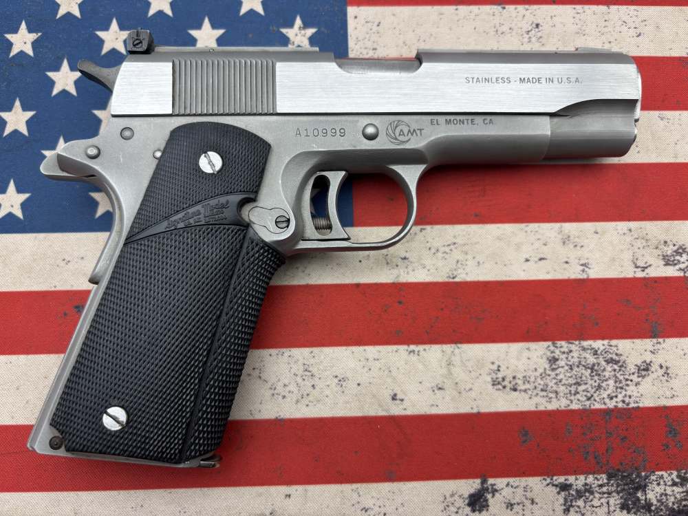 AMT Skipper .45 ACP – Stainless Steel-img-0