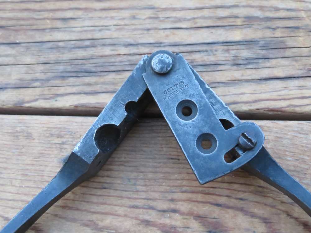 Colt 1860 Army 44 cal bullet bolt marked Colt's Patent civil war era-img-5