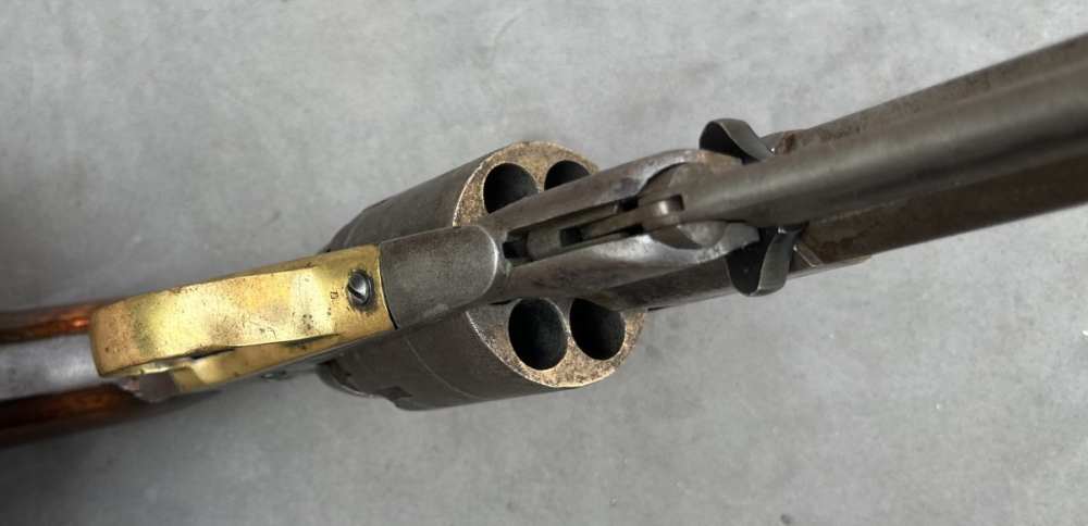 Remington New Model Army percussion Civil War revolver - New Jersey-img-20