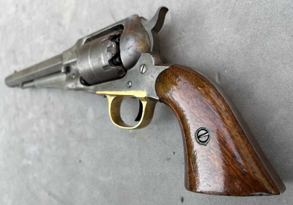Remington New Model Army percussion Civil War revolver - New Jersey-img-13