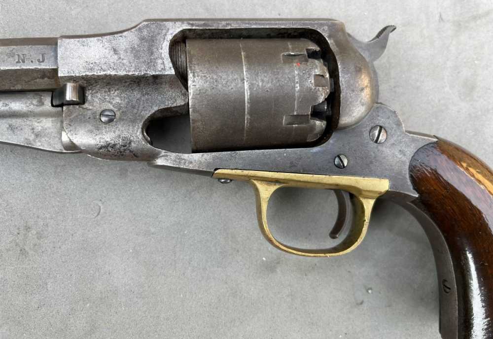 Remington New Model Army percussion Civil War revolver - New Jersey-img-15
