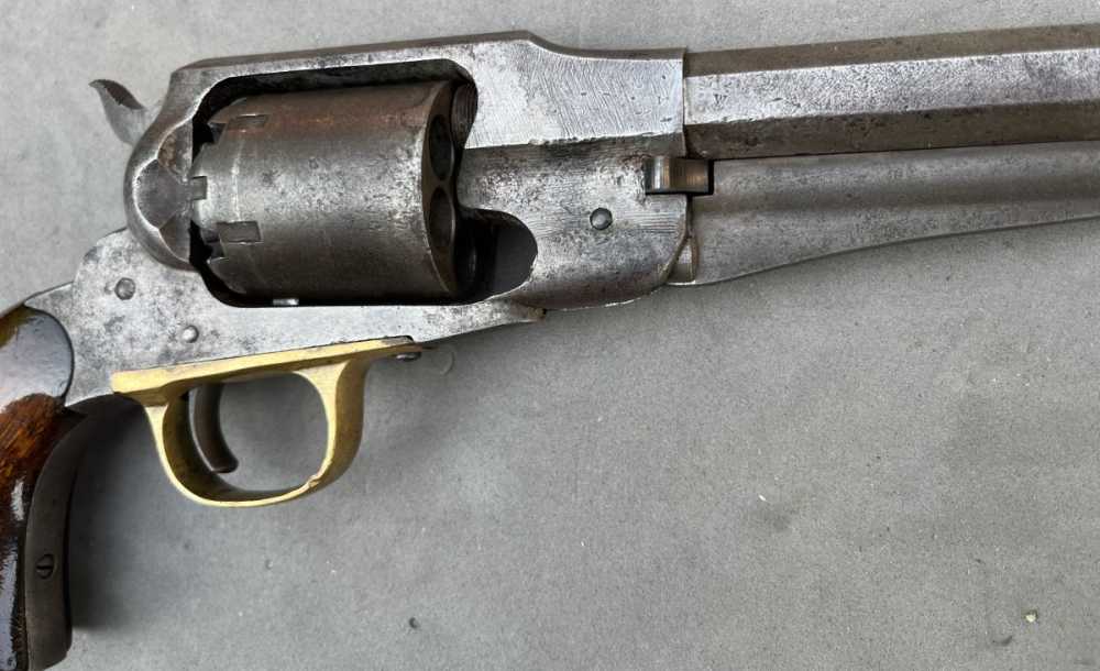 Remington New Model Army percussion Civil War revolver - New Jersey-img-11