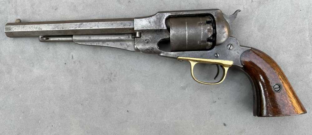 Remington New Model Army percussion Civil War revolver - New Jersey-img-7