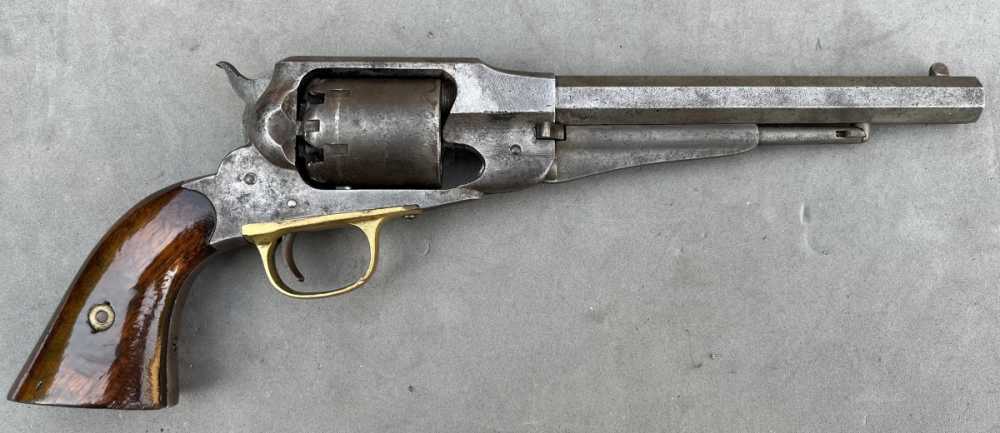 Remington New Model Army percussion Civil War revolver - New Jersey-img-8