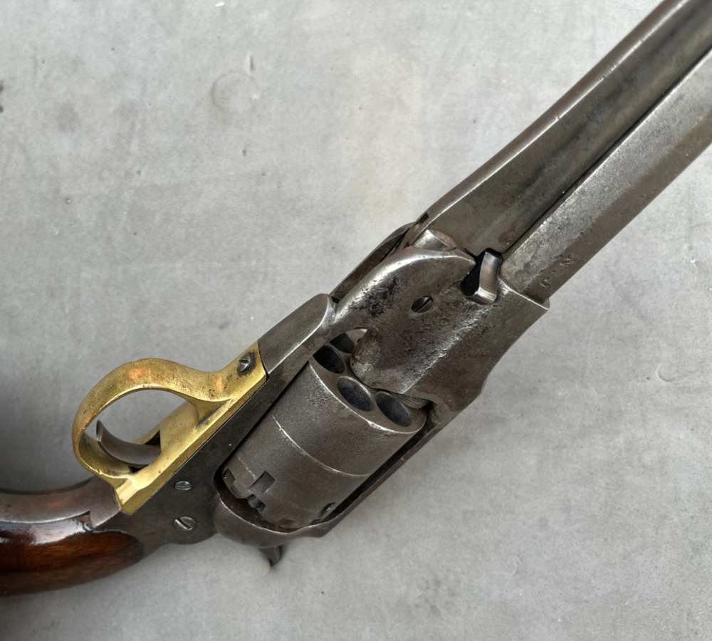 Remington New Model Army percussion Civil War revolver - New Jersey-img-22