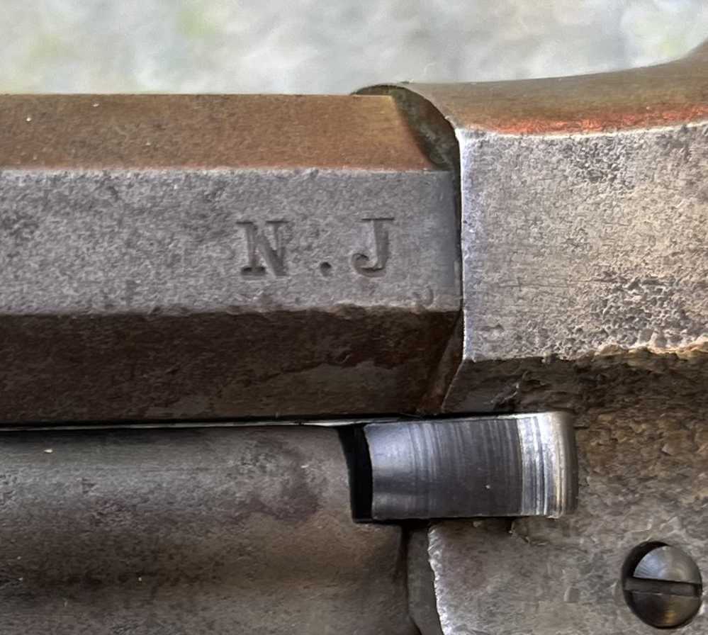 Remington New Model Army percussion Civil War revolver - New Jersey-img-25