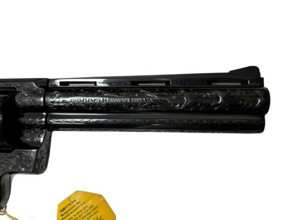 1979 Colt Python .357 Magnum Class D Engraving Royal Blue Finish Unfired -img-50