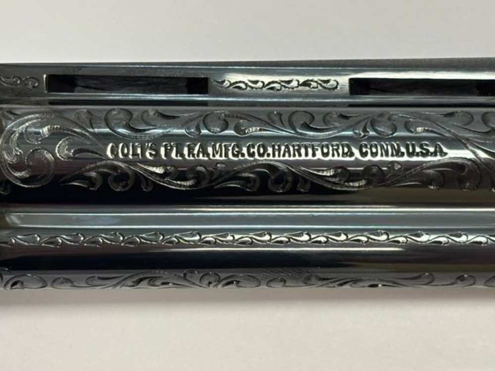 1979 Colt Python .357 Magnum Class D Engraving Royal Blue Finish Unfired -img-35