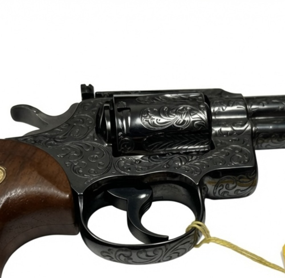 1979 Colt Python .357 Magnum Class D Engraving Royal Blue Finish Unfired -img-32