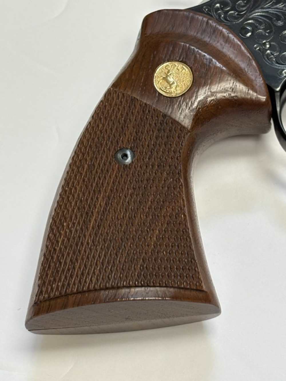 1979 Colt Python .357 Magnum Class D Engraving Royal Blue Finish Unfired -img-54