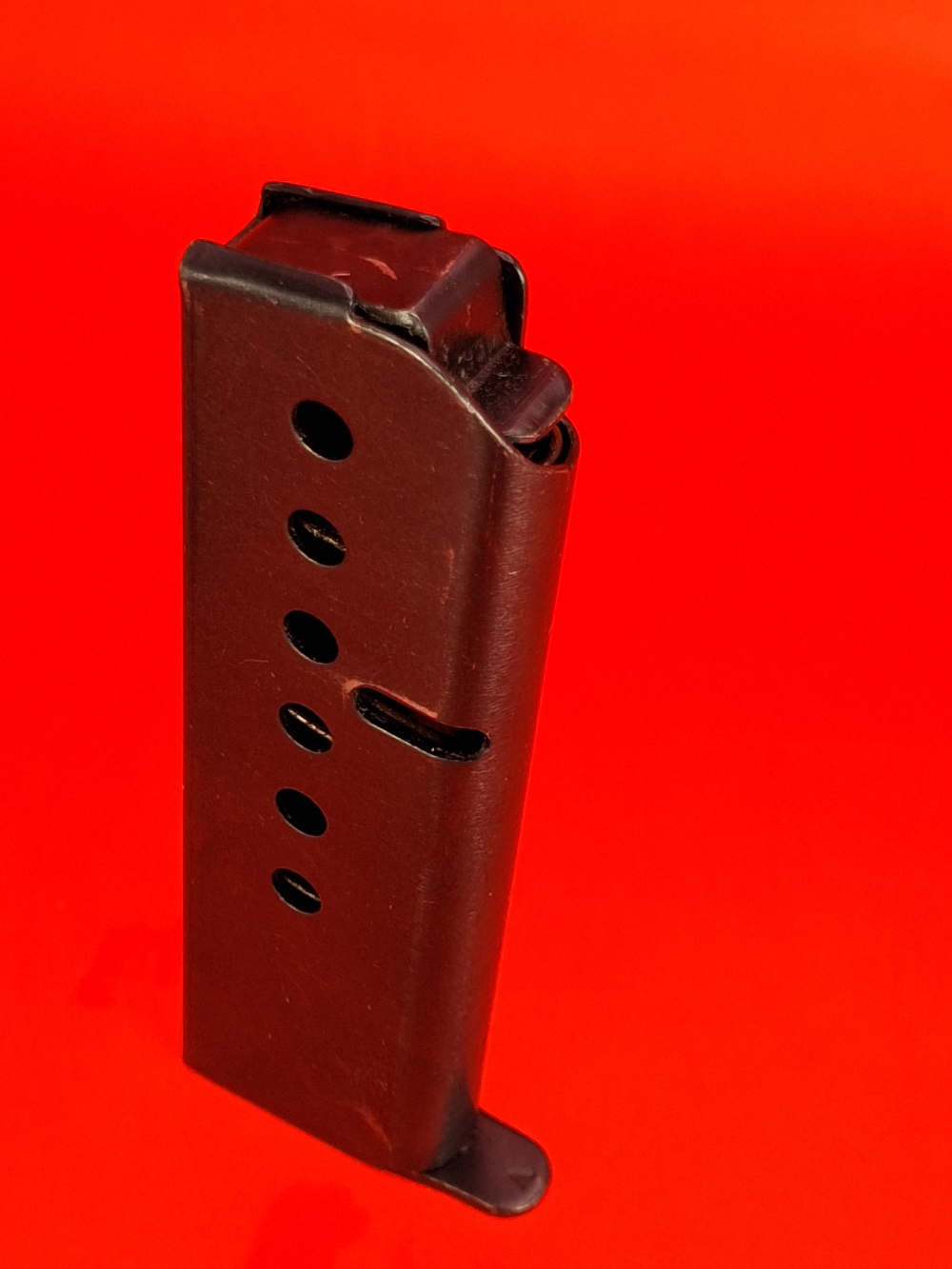 Llama III-A 380 ACP 7rd Magazine - Rare Narrow Base Pattern - VG Original-img-3