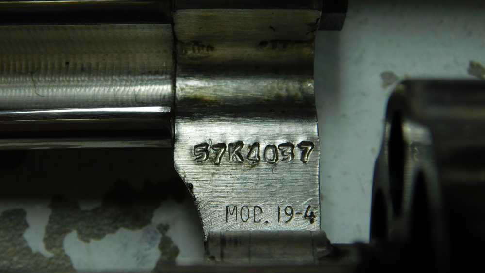 Smith Wesson Model 19-4 Nickel Plated 357 Magnum w/6 Inch Barrel-img-10