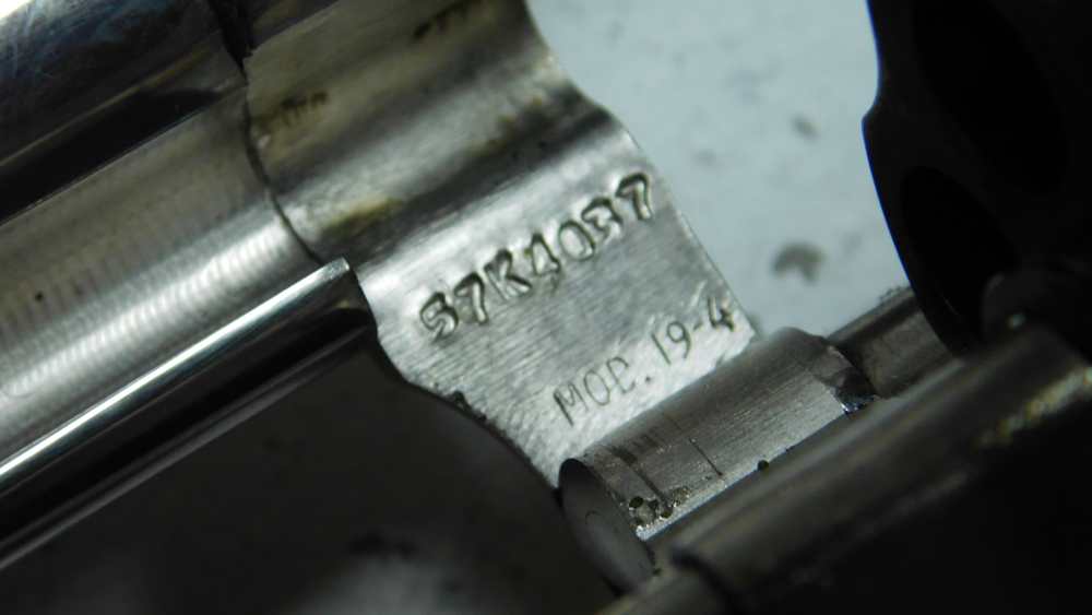 Smith Wesson Model 19-4 Nickel Plated 357 Magnum w/6 Inch Barrel-img-8