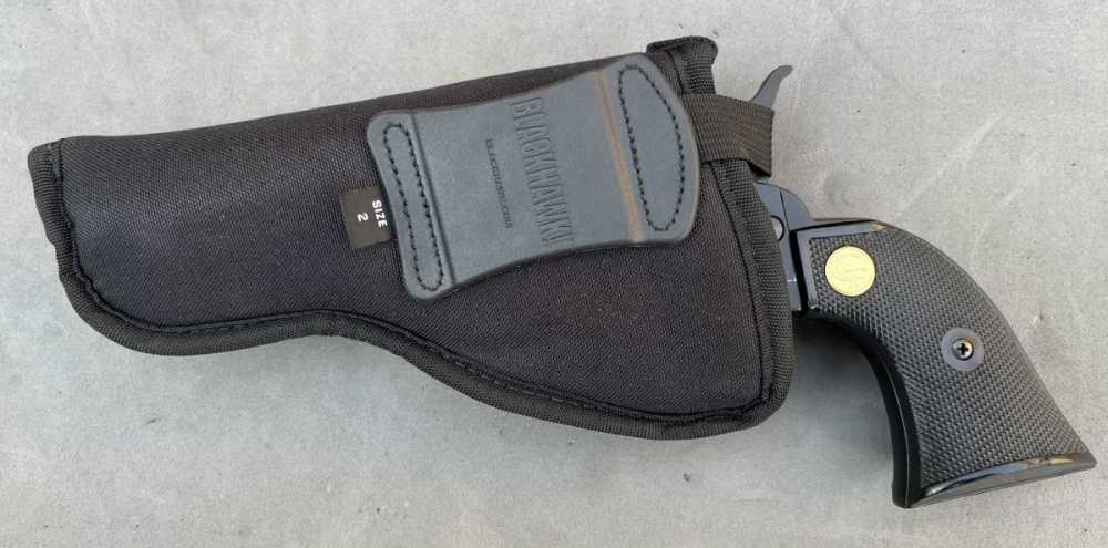 Chiappa 1873 1873-22 Single Action revolver w/2 cylinders and holster -img-20