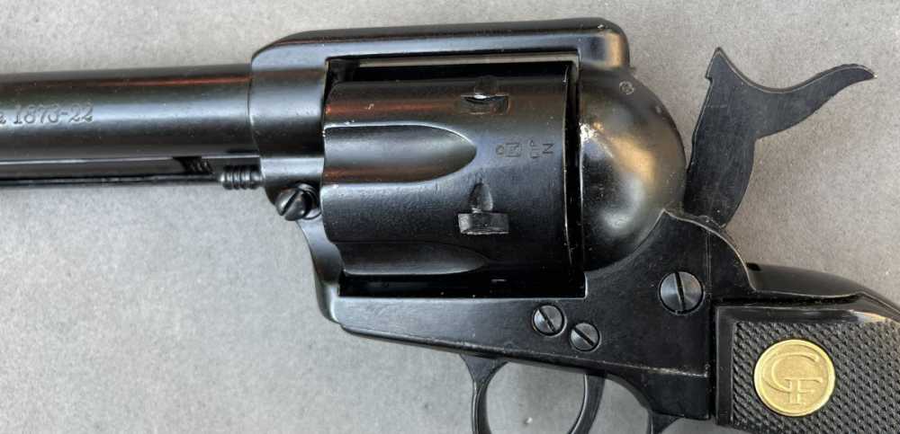 Chiappa 1873 1873-22 Single Action revolver w/2 cylinders and holster -img-18