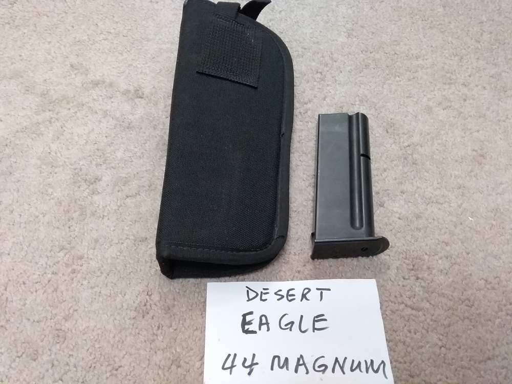 Desert eagle 44 magnum magazine and holster-img-1