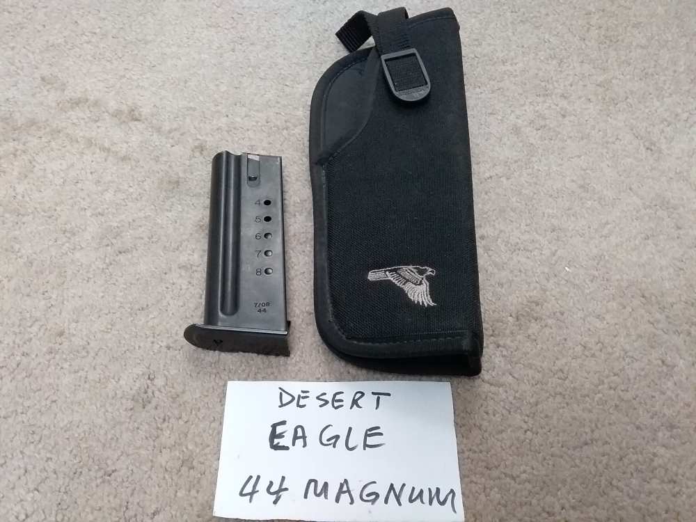 Desert eagle 44 magnum magazine and holster-img-2
