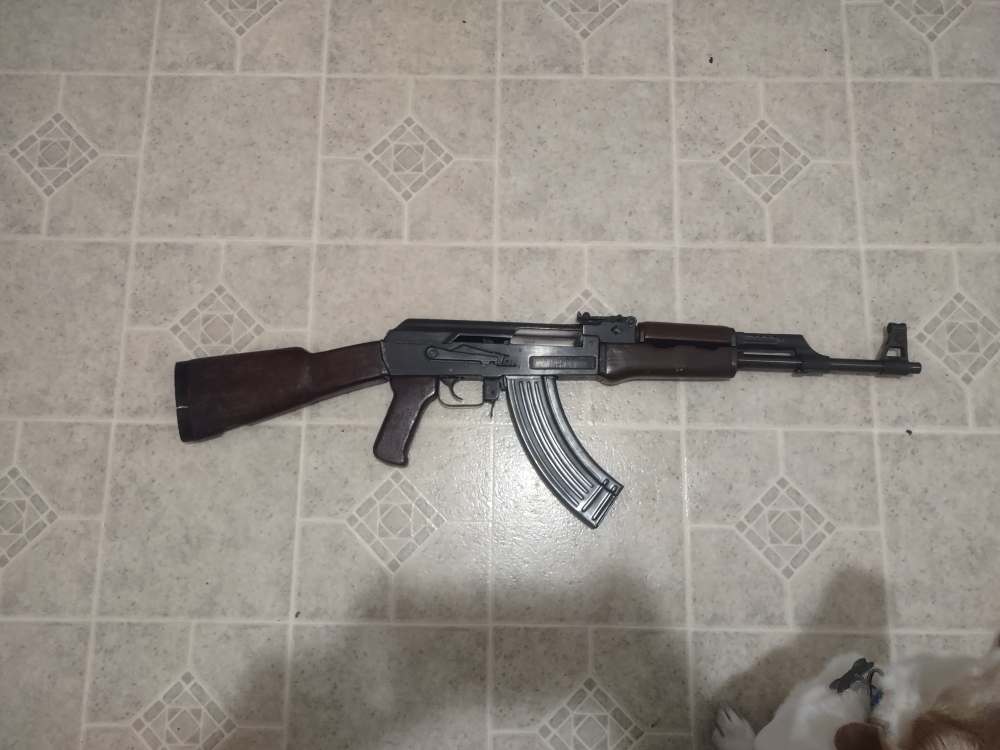 Milled MAK90 AK Stock - 3D Printed - Wood PLA - Finished - no sling swivel-img-9