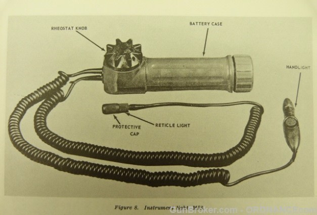 M53 instrument light for M29 81mm mortar-img-8