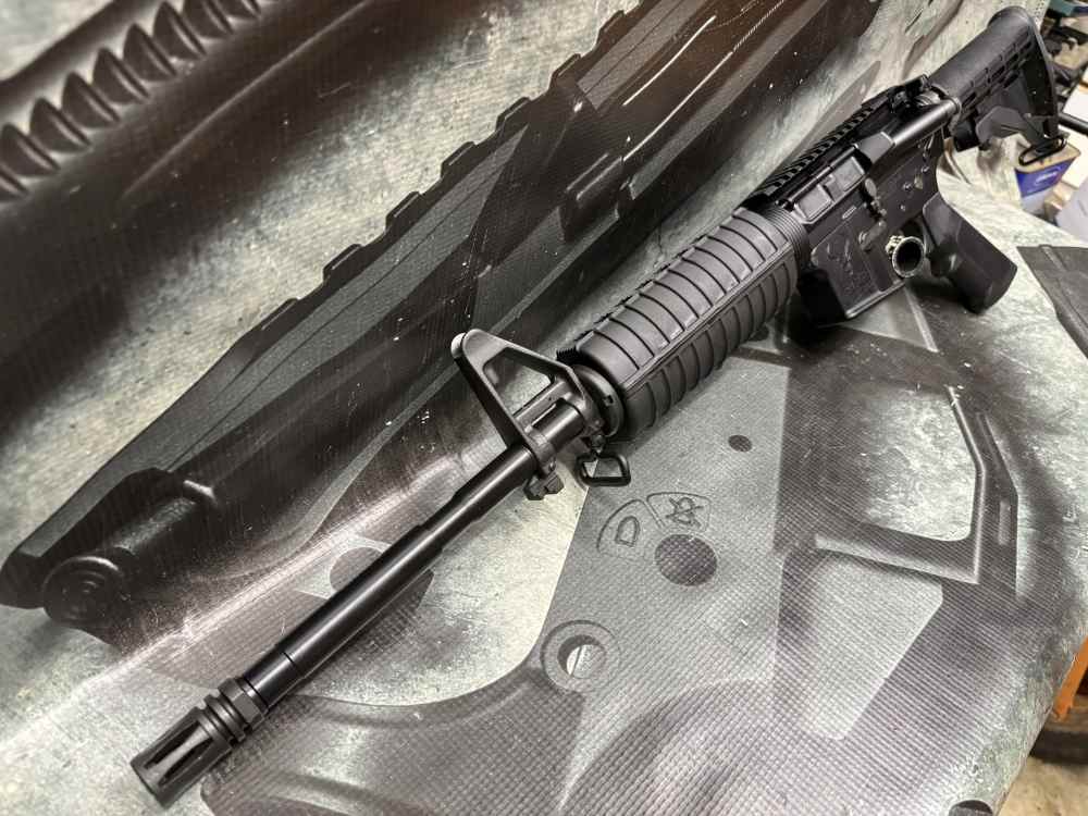 Colt M4 Carbine retro clone 16" 5.56 left hand Stag-15 M4A2 M4A4-img-5