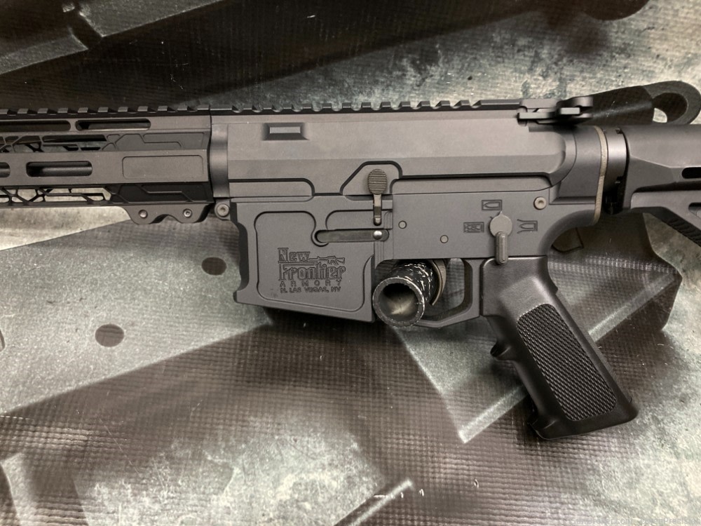 AR-15 Custom 223 Wylde New Frontier C-4 16" 5.5# trigger Mlok-img-3