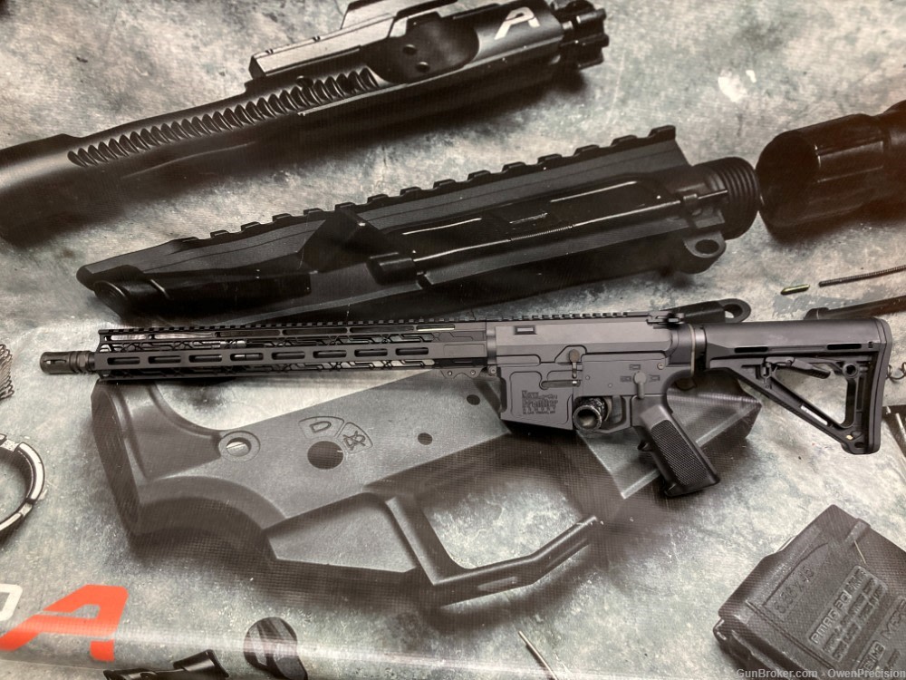 AR-15 Custom 223 Wylde New Frontier C-4 16" 5.5# trigger Mlok-img-1