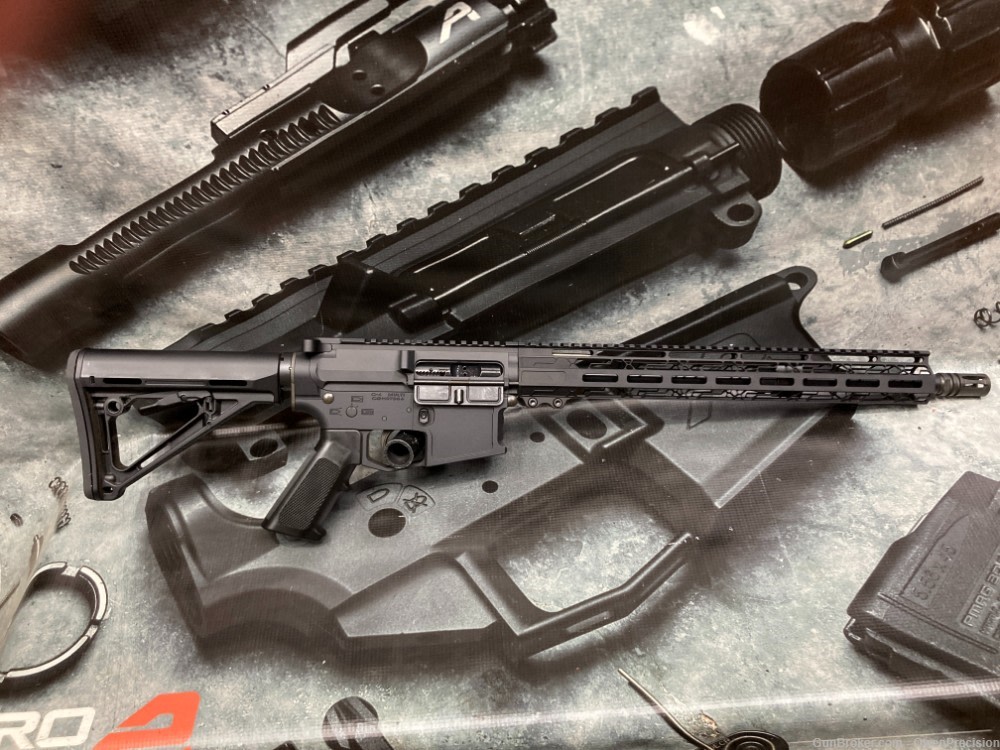 AR-15 Custom 223 Wylde New Frontier C-4 16" 5.5# trigger Mlok-img-0