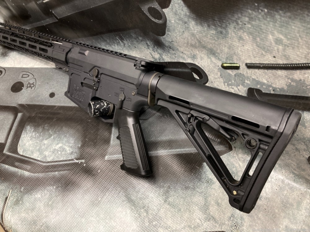 AR-15 Custom 223 Wylde New Frontier C-4 16" 5.5# trigger Mlok-img-4