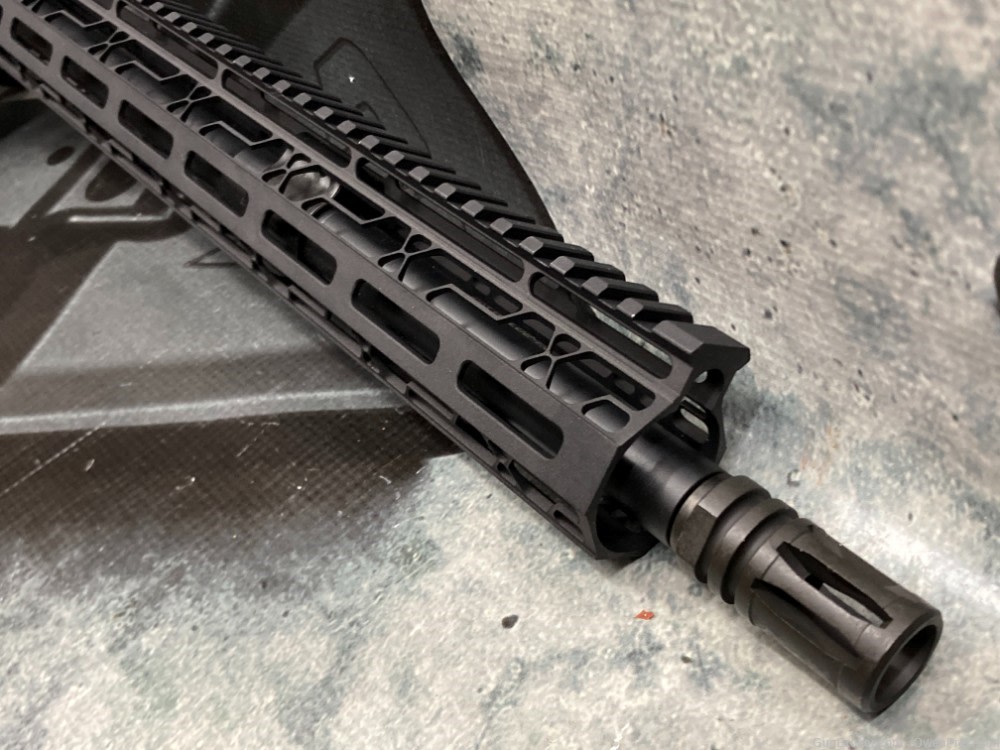AR-15 Custom 223 Wylde New Frontier C-4 16" 5.5# trigger Mlok-img-7